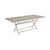 Caractère Foldable table metal beige 90 x 190 cm - Fermob
