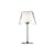 Lampe de table K tribe T1 Glass   / H 56 cm - Philippe Starck, 2007 - Flos