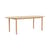 Annex Oblong Oval table natural wood / 220 x 95 cm - Hay
