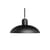 Sospensione Kaiser Idell metallo nero / Ø 28,5 cm - Riedizione 1930 - Fritz Hansen