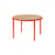 Table ronde Wooden rouge bois naturel / Ø 120 cm - Chêne & acier - valerie objects