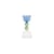 Bougeoir Perle Medium verre multicolore / H 12 cm - & klevering