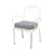 Chaise empilable Al Fresco métal/ Coussin inclus - BUSINESS & PLEASURE