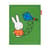 Tappeto per esterno Flying Carpet x Miffy tessuto verde / 180 x 140 cm - Imbottito - Fatboy
