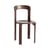 Stapelbarer Stuhl Rey braun holz natur / By Bruno Rey x Dietiker, 1971 - Holz - Hay