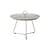 Table basse Eyelet Medium métal beige / Ø 57,5 x H 41 cm - Houe