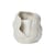 Hekla Candle holder ceramic beige / Ø 16 x H 16 cm - BROSTE COPENHAGEN