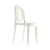 Chaise empilable Victoria Ghost plastique blanc / Polycarbonate 2.0 - Philippe Starck, 2005 - Kartell