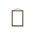 Cornice A5 legno marrone / 16,8 x 23 cm - MOEBE