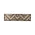 Décoration murale Lunna bois naturel / L 122 x H 33 cm - Effet 3D - Bloomingville