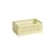 Panier Colour Crate plastique jaune Small / 17 x 26,5 cm - Recyclé - Hay