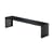 Banc Big Irony métal noir / Maurizio Peregalli, 2001 - L 170 cm - Zeus