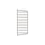 Montant mural / à l'unité - H 50 x P 20 cm - String Furniture