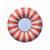 Pouf d'extérieur gonflable Float Medium tissu multicolore / Ø 100 cm - STUDIO ABOUT