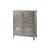 Armoire Casier B2 métal argent / 2 portes - L 80 x H 102 cm / Réédition 1930 - Tolix