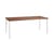 Traverse Rectangular table wood brown / 190 x 83 cm - Hay