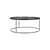 Table basse  bois noir / Ø 93 x H 38 cm - Ethnicraft