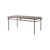Table rectangulaire UD bois marron / 180 x 90 cm - 8 personnes - Tolix