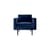 Fauteuil rembourré Wind / Velours - BROSTE COPENHAGEN