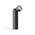 Lampe de table Plusminus Solo métal noir / Ø 10 x H 50 cm - Vibia