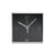 Tic & Tac Wall clock plastic material black / free-standing or wall-hung - Philippe Starck, 2010 - Kartell