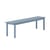 Banc Linear métal bleu / L 170 cm - Muuto