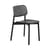 Chaise empilable Soft Edge 60 bois noir - Hay