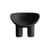 Fauteuil Roly Poly noir / Faye Toogood, 2018 - Driade