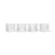 Glas Ripple Low glas transparent / 4er Set - Ø 7,6 x H 6,1 cm (20 cl) - Ferm Living