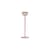 Kabellose, wiederaufladbare Außenlampe Cheerio LED metall rosa / Ø 8 x H 26 cm - Fatboy
