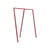 Kleiderständer Loop Stand Wardrobe metall rot / B 130 x T 60 x H 150 cm - Hay