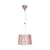 Gé Pendant plastic material pink / Ø 37 cm - Recycled material - Kartell