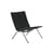 Poltrona bassa PK22 pelle nero / Poul Kjærholm, 1956 - Fritz Hansen