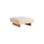 Pouf Quilton Lift tessuto giallo / 105 x 105 cm - Hay
