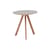 Copenhague CPH 20 Round table plastic material grey / Linoleum - Ø 90 - Hay