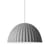 Sospensione acustica Under the bell tessuto grigio acustico - Ø 82 cm - Muuto