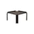 Table d'appoint T877 marron / Pierre Paulin, réédition 1968 - 50 x 50 cm - Gubi