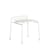 Tabouret Week-End métal blanc / Aluminium - Petite Friture