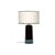 Lampe de table Sicilia Large céramique bleu / H 60 cm - Maison Sarah Lavoine