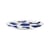 Itsumo - Yunoki Plate ceramic blue / Ø 27 cm - Set of 4 - Alessi