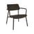 Studie Stackable low armchair metal brown - Fermob