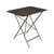 Tavolo pieghevole Bistro metallo marrone / 77 x 57 cm - 4 persone / Foro per parasole - Fermob