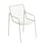 Fauteuil empilable Rio R50 métal blanc - Emu