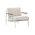 Poltrona imbottita Settle tessuto bianco - Muuto