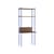 Scrivania Shelving System – s.200.1.D legno marrone / L 85 x H 200 x P 52 / 35 cm - MOEBE