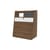 Secrétaire mural Gaston bois marron / L 60 x H 72 cm - Hartô