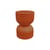 Sgabello Piapolo metallo arancione / Baule portaoggetti - Fermob