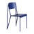 Petit standard Stacking chair wood blue / Steel & wood - Hay