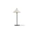 Seam Table lamp ceramic white / H 51.5 cm - Serax