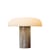 Tropico Media LED Table lamp glass stone white grey / LED - H 32 cm / Glass & marble - Fontana Arte